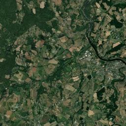 Vue aérienne des environs de Aire Marie Saint Priest sous Aixe