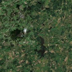 Vue aérienne des environs de Camping de la Fermanerie
