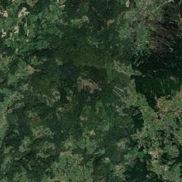 Vue aérienne des environs de Le Grün du Chignore