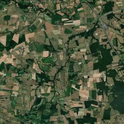 Vue aérienne des environs de Camping de l'Aix