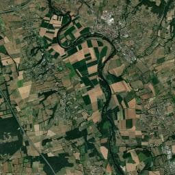 Vue aérienne des environs de Le Hall