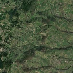 Vue aérienne des environs de Camping de Ripan