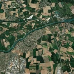 Vue aérienne des environs de Refuge/Abri — Jons