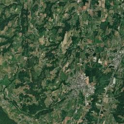 Vue aérienne des environs de Aire d'Albens