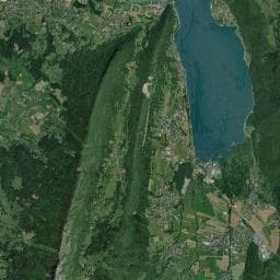 Vue aérienne des environs de Refuge du Frèpéret