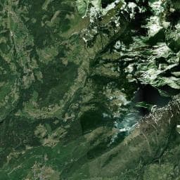 Vue aérienne des environs de Fontaine du banc du Droit