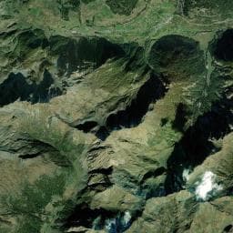 Vue aérienne des environs de Fontaine des Mottes