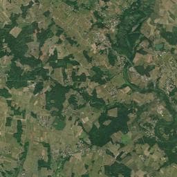 Vue aérienne des environs de Aire de camping-car à Val-de-Cognac
