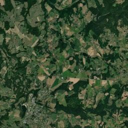 Vue aérienne des environs de Camping Le Cheyenne