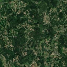 Vue aérienne des environs de Lavoir de Nedde