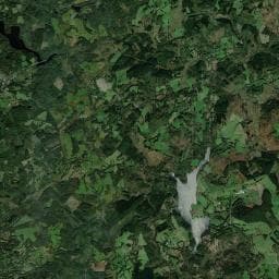 Vue aérienne des environs de Camping du Puy de Faux