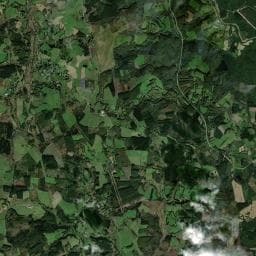 Vue aérienne des environs de Camping à Sornac