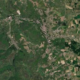 Vue aérienne des environs de Aire de repos à Leigneux