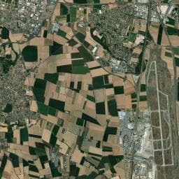Vue aérienne des environs de Aire de repos à Pusignan