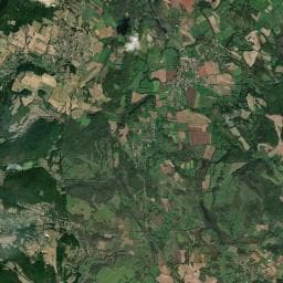 Vue aérienne des environs de Camping l’Île aux Perdrix