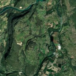 Vue aérienne des environs de Cabane de Bois Doncieu