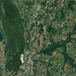 Vue aérienne des environs de Les Tilleuls