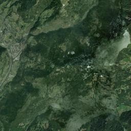 Vue aérienne des environs de Refuge de Varzéron