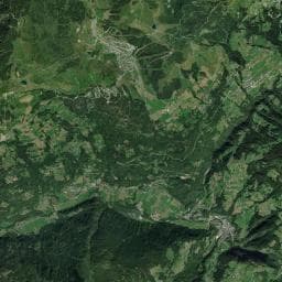 Vue aérienne des environs de Abri forestier du Bois de Marcot