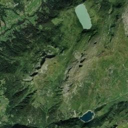 Vue aérienne des environs de Chalets D'Outray