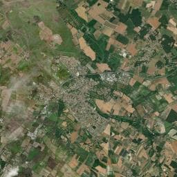 Vue aérienne des environs de Parking de la Voie du Talus