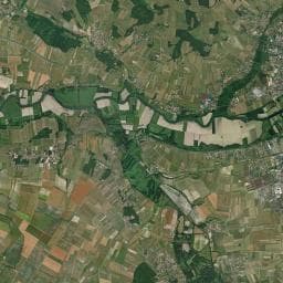 Vue aérienne des environs de Camping à Brives-sur-Charente