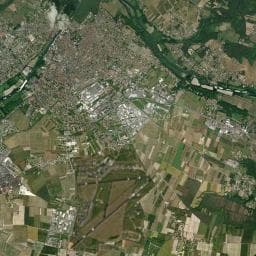 Vue aérienne des environs de Parking Beaulieu