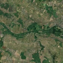 Vue aérienne des environs de Camping du Port
