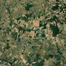Vue aérienne des environs de Aire de camping-car à Vibrac