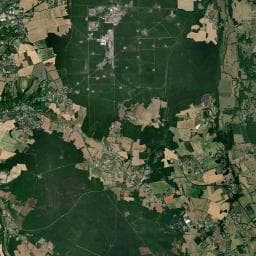 Vue aérienne des environs de Aire de camping-car à Chazelles