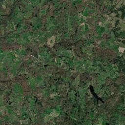Vue aérienne des environs de Domaine naturiste Petits-Fours