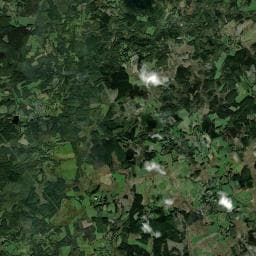 Vue aérienne des environs de Camping Municipal de l'Enclose