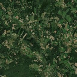 Vue aérienne des environs de Camping à Lamazière-Haute