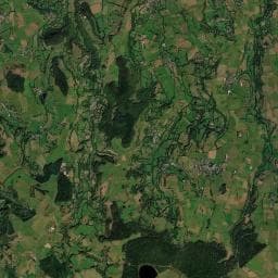 Vue aérienne des environs de Camping de la ferme des Planchettes