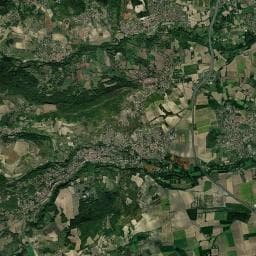 Vue aérienne des environs de Aire de repos à Tallende