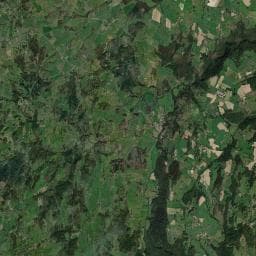 Vue aérienne des environs de Aire de camping-car de Saint-Dier d'Auvergne