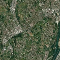Vue aérienne des environs de La Cabane Abandonnée