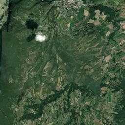 Vue aérienne des environs de Kanoti