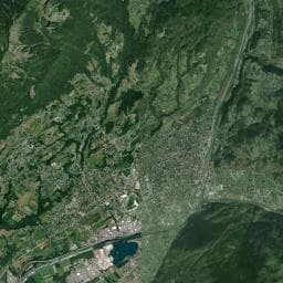 Vue aérienne des environs de Cabane forestière de la Baraque Noire