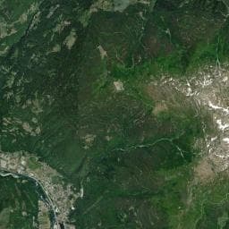 Vue aérienne des environs de Les Mozes