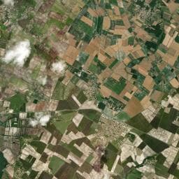 Vue aérienne des environs de Camping 2B