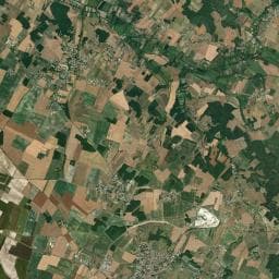 Vue aérienne des environs de Le Sorlut