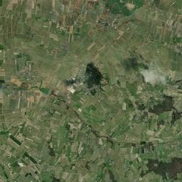 Vue aérienne des environs de Aire de camping-car à Juillac-le-Coq