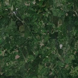 Vue aérienne des environs de Camping municipal de Lacelle