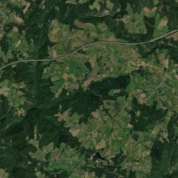 Vue aérienne des environs de Camping à Savennes