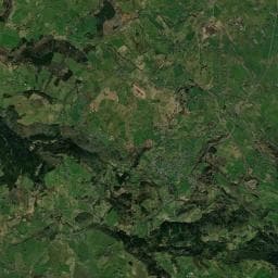 Vue aérienne des environs de Domaine de Lavaux