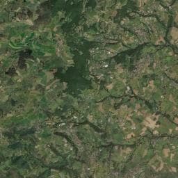 Vue aérienne des environs de Aire de camping-car à Sainte-Catherine