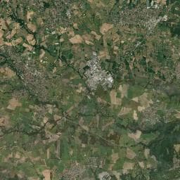 Vue aérienne des environs de Camping municipal de la Trillonnière