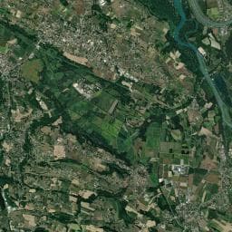 Vue aérienne des environs de Bivouac à Les Avenières Veyrins-Thuellin (2)