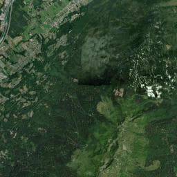 Vue aérienne des environs de Cabane La Bottière